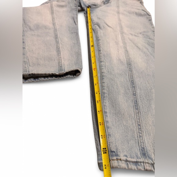 A New Day Tapered Front Seam Light Wash Denim Jeans Size 10 - Picture 8 of 8